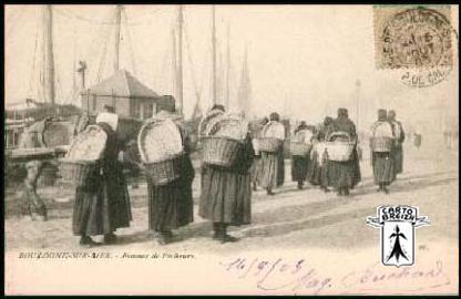 62 Boulogne-sur-Mer - BOULOGNE-SUR-MER - Femmes de Pêcheurs - cpa