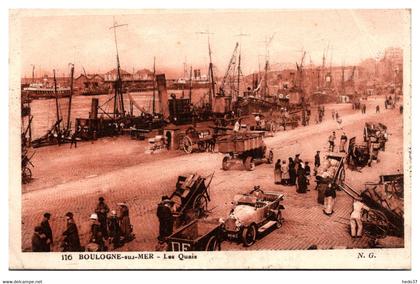 Boulogne sur Mer - Les Quais