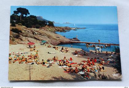 N312, Cpm,  Boulouris, la plage du CREPS, Var 83