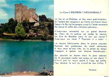 03 - Bourbon l'Archambault - La Cure à Bourbon l'Archambault - Flamme Postale - CPM - Voir Scans Recto-Verso