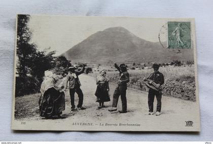 Auvergne, la bourrée Bourbonnaise, Allier 03