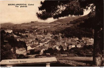 CPA Bourg Argental- vue generale FRANCE (907003)