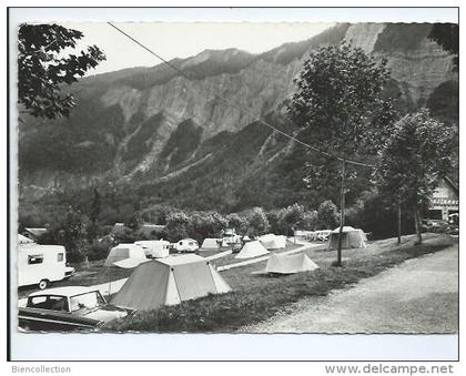 Isère.Bourg d'Oisans le camping