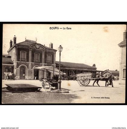 01 - BOURG (Ain) - La Gare