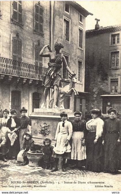 Carte postale ancienne de  BOURG - SAINT - ANDEOL