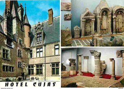 18 - Bourges - Hotel Cujas - Multivues - Flamme Postale de Saint Florent sur Cher - CPM - Voir Scans Recto-Verso