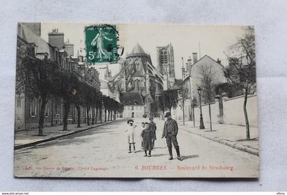 Bourges, boulevard de Strasbourg, Cher 18