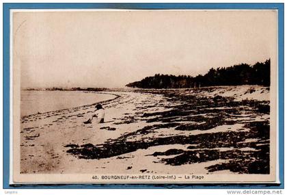 44 - BOURGNEUF en RETZ -- La plage