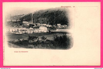 Bourgoin - Usine de Boussieu - PAPETERIE MODERNE Bourgoin - Précurseur !!!!