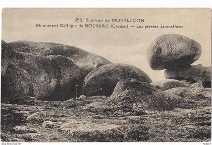 Environs de Montluçon - Monument Celtique de Boussac - Les pierres Jaumathres