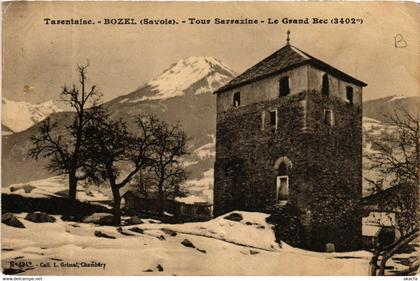 CPA TARENTAISE - BOZEL - Tour Sarrazine - Le Grand Bec (3402m (651940)