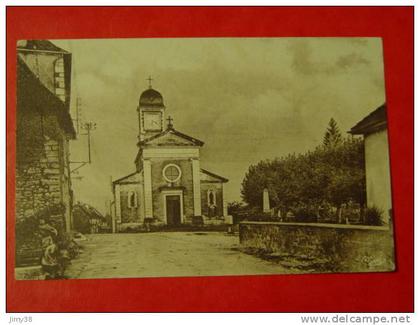 BRANGUES-ISERE-PLACE DE L'EGLISE