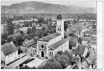 BRANGUES VUE AERIENNE L'EGLISE