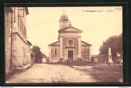 CPA Brangues, L` Eglise