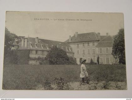 ISERE-BRANGUES-LE VIEUX CHATEAU DE BRANGUES-ANIMEE