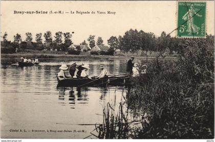 CPA BRAY-sur-SEINE - La Baignade de Vieux MOUY (120327)