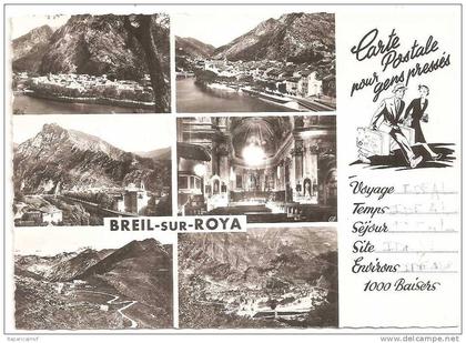 alpes  maritime :  BREIL  sur ROYA  : vues