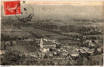 CPA St-SIMEON-de-BRESSIEUX - Vue générale (489766)