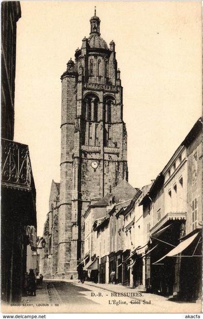 CPA BRESSUIRE - L'Église Cote Sud (89542)