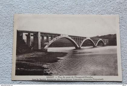 B545, Brest, vue du pont de Plougastel Daoulas, Finistère 29