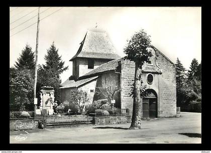 46 - Castelnau Bretenoux - L'Eglise de Bretenoux - Carte dentelée - CPSM grand format - Voir Scans Recto-Verso