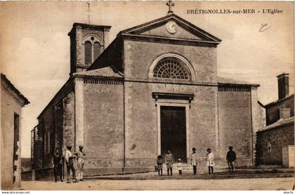 CPA AK BRETIGNOLLES-sur-MER - Église (637093)