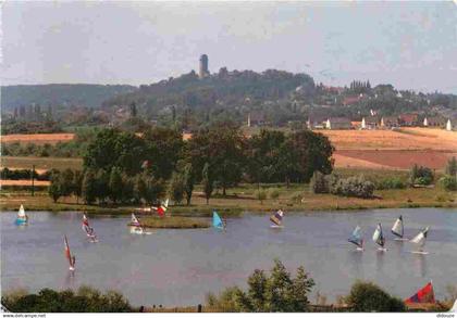 91 - Brétigny sur Orge - Le plan d'eau vue sur la tour de Montlhéry - CPM - Voir Scans Recto-Verso