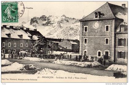 BRIANCON INTERIEUR DU FORT 3 TETES (HIVER)