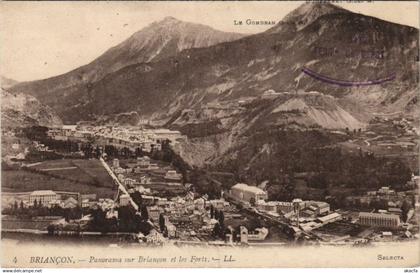 CPA AK Briancon Panorama sur Briancon et les Forts FRANCE (1210428)