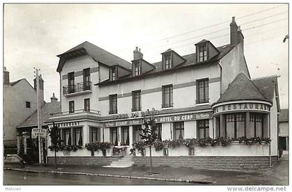 - loiret - ref - A629- briare - hotel du cerf -  hotel  restaurant - carte bon etat -