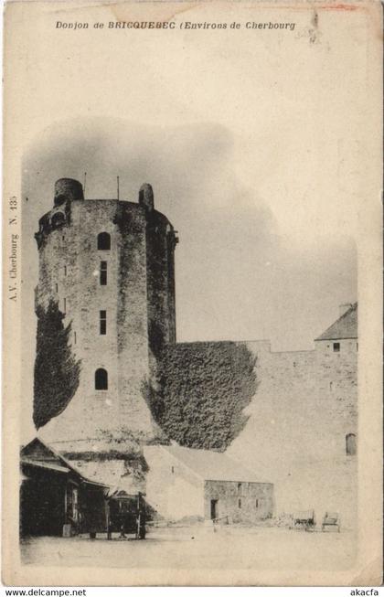 CPA Donjon de BRICQUEBEC (149218)