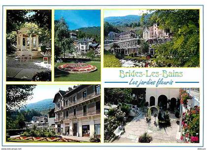 73 - Brides les Bains - Les Jardins fleuris - Multivues - CPM - Voir Scans Recto-Verso