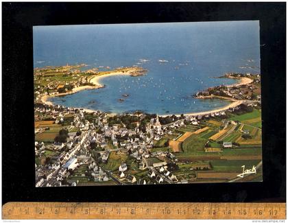 BRIGNOGAN PLAGE  Finistère 29 : vue aérienne générale