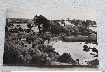 Cpsm, Brignogan plage, castel Régis, Finistère 29