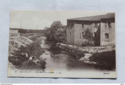 Cpa 1918, Brignoles, les bords du Caramy, Var 83