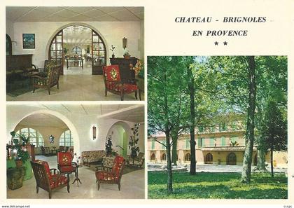 CPSM Château de Brignoles en Provence Hôtel Restaurant