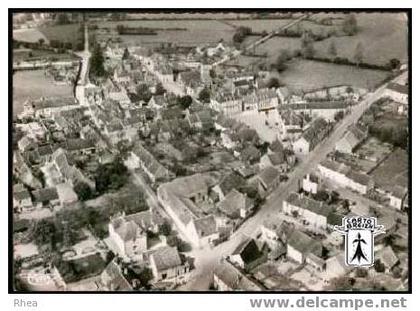 58 Brinon-sur-Beuvron - BRINON-sur-BEUVRON (Nièvre)  43-93 A - Vue générale aérienne - cpsm