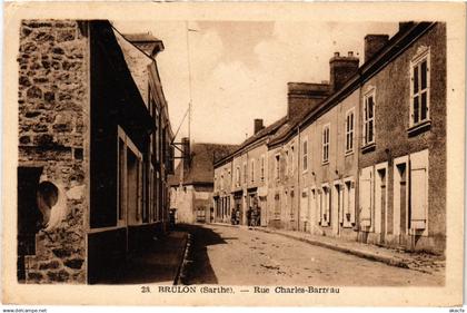 CPA Brulon Rue Charles Barreau (1429756)