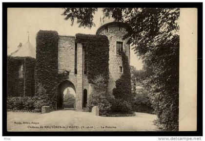 91 Bruyères-le-Châtel chateau D91D K91021K C91115C RH087356