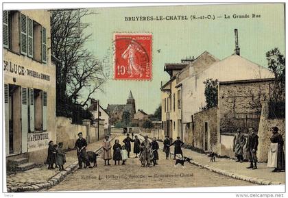 Carte Postale Ancienne de BRUYERES LE CHATEL