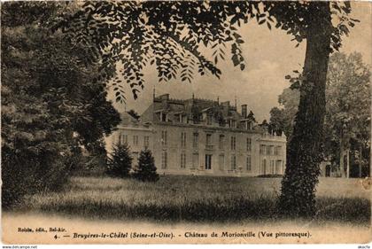 CPA Bruyeres le Chatel Chateau de Morionville (1349756)