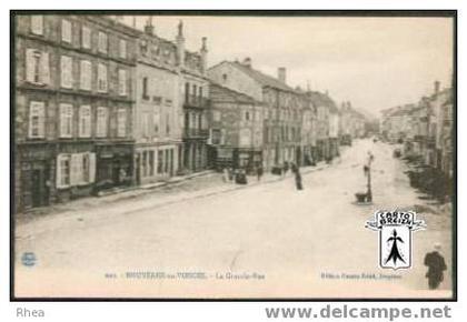 88 Bruyères - 225 - BRUYERES-en-VOSGES - La Grande-Rue - cpa