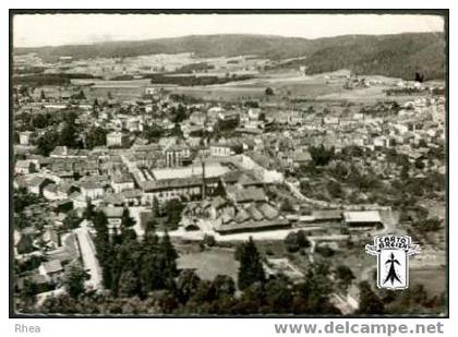 88 Bruyères - 9  BRUYERES (Vosges)  De l'Avison vue sur Bruyères - cpsm