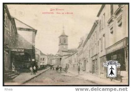 88 Bruyères - Les Vosges  BRUYERES  - Rue de l'Eglise - cpa