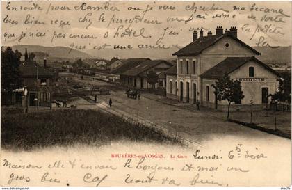 CPA BRUYERES-en-VOSGES - La Gare (279427)