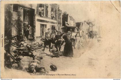 Bry sur Marne - Lendemain de Champigny