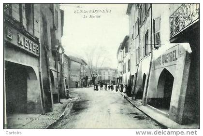 26 BUIS-les-BARONNIES  Le Marché