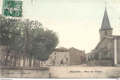 CPA Bulgnéville Place des Tilleuls