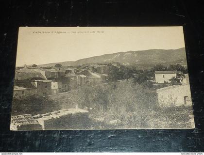 CABRIERES D'AIGUES - VUE GENERALE COTE OUEST - 84 VAUCLUSE (C.T)