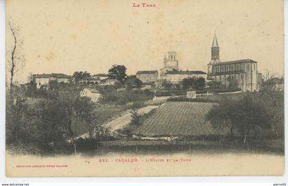 CADALEN - L'Eglise et la Tour